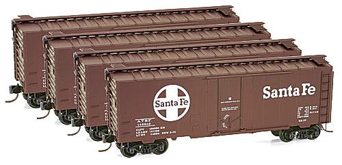 AT&SF - Box, Standard - Micro-Trains 993 00 002 1